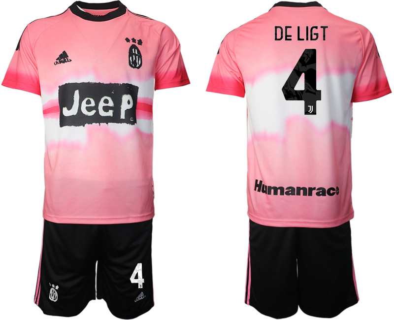 Men 2021 Juventus adidas Human Race #4 soccer jerseys->france jersey->Soccer Country Jersey